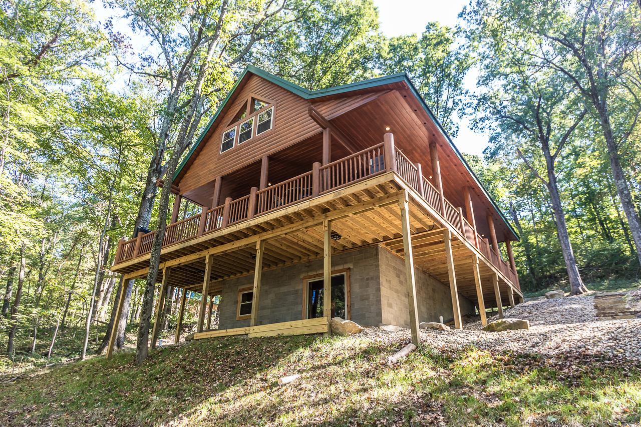 Hocking Hills Cabins & Resort Foxfire ローガン エクステリア 写真