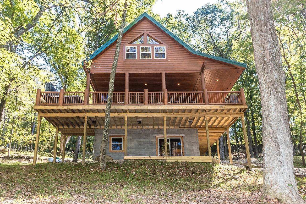 Hocking Hills Cabins & Resort Foxfire ローガン エクステリア 写真